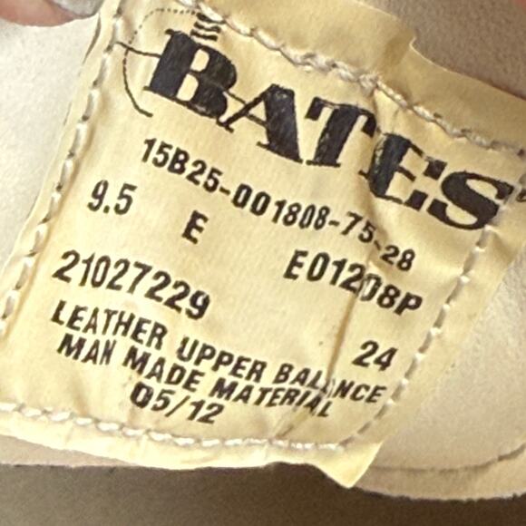 Bate’s Premium Leather Uniform Oxford Shoe US Navy Size 9.5E - Picture 12 of 14